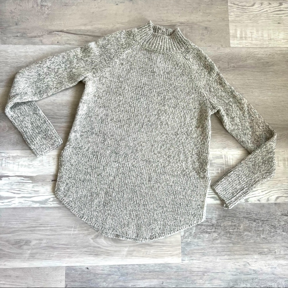 Max Studio Button Back Turtleneck Sweater - image 1